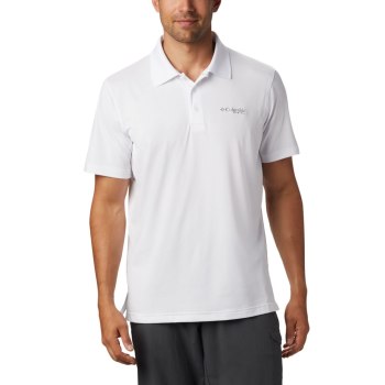 Columbia PFG Skiff Cast, Polo Blancos Para Hombre | 945381-ILG